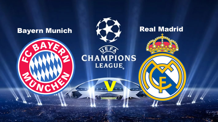 Statistik pertandingan Bayern Munich vs Real Madrid sepanjang sejarah