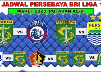 Jadwal pertandingan Persebaya Surabaya untuk bulan ini