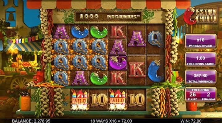 Sensasi Pedas Bikin Adrenalin Makin Naik Extra Chilli Megaways