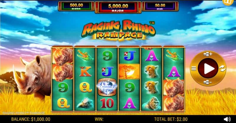 Raging Rhino Amukan Badak Liar Bikin Tegang Maksimal 2026